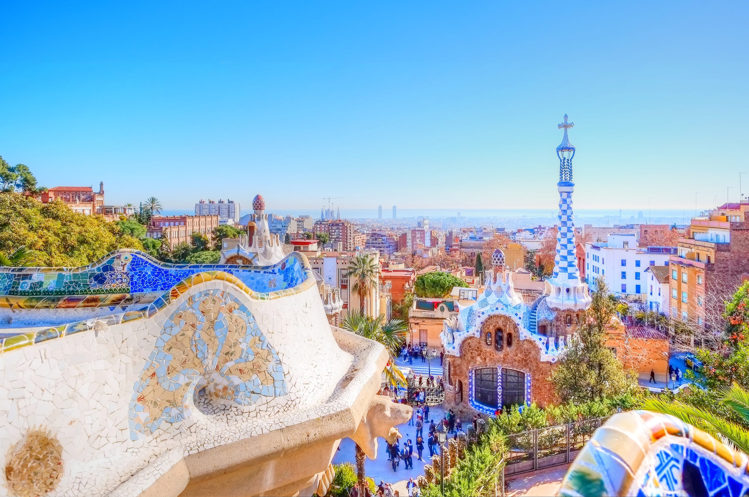 Park Güell vista general